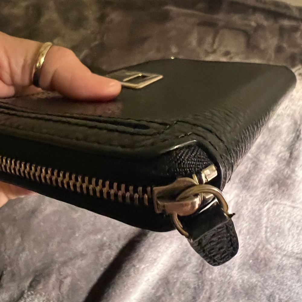 Celine Wallet - Black leather - Picture 4 of 7